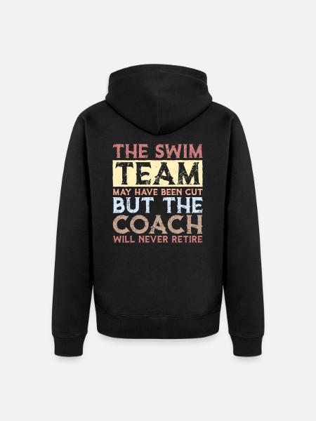 Vasectomy Joke - Unisex Premium Organic Zip Hoodie - black