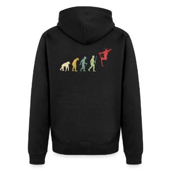 Esquí Evolución extrema de estilo libre - Veste à capuche bio Premium Unisexe - noir - Dos - Nico (187cm)
