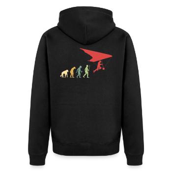 Evolución del colgante - Veste à capuche bio Premium Unisexe - noir - Dos - Nico (187cm)