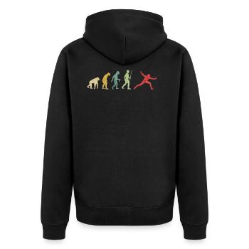 Evolución de esgrima - Veste à capuche bio Premium Unisexe - noir - Dos - Nico (187cm)