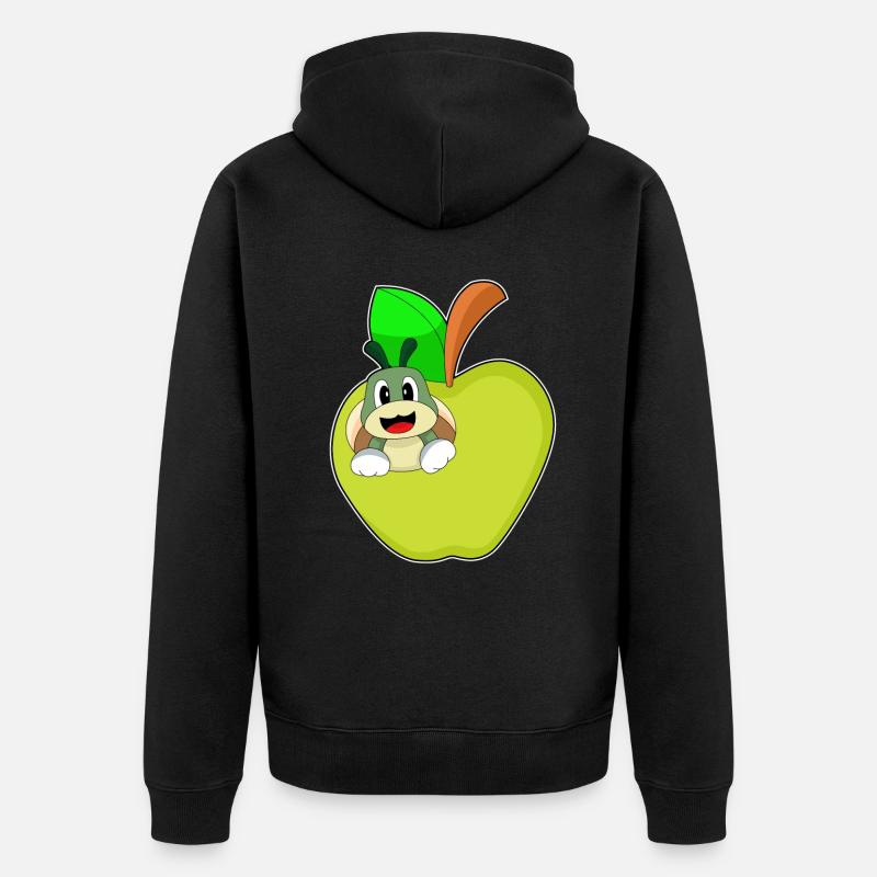 Pomme Caterpillar - Veste à capuche bio Premium Unisexe - noir