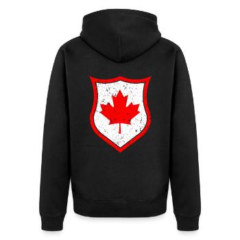 Canada - Veste à capuche bio Premium Unisexe - noir - Dos - Nico (187cm)