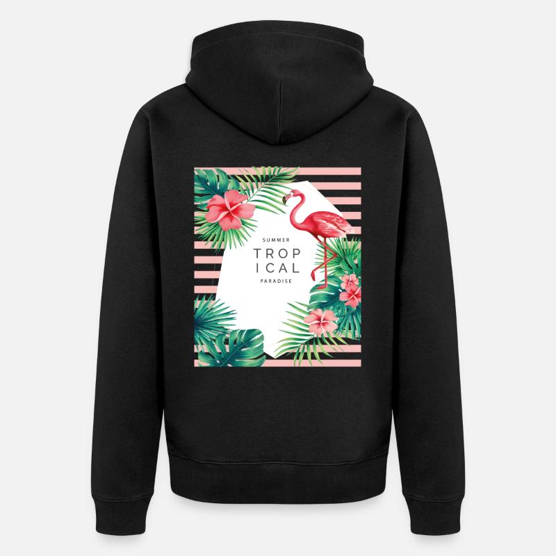 SUMMER - Veste à capuche bio Premium Unisexe - noir