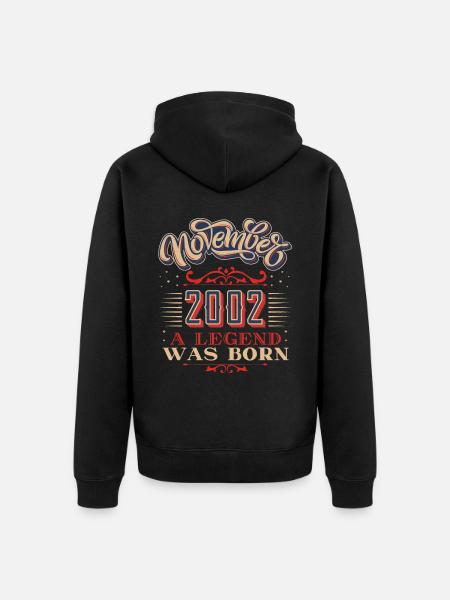 TS2607 4500x5400 1 - Unisex Premium Organic Zip Hoodie - black