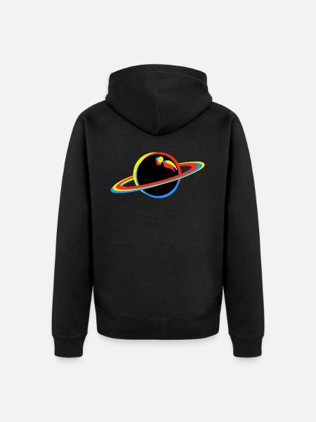 planète - Veste à capuche bio Premium Unisexe - 
