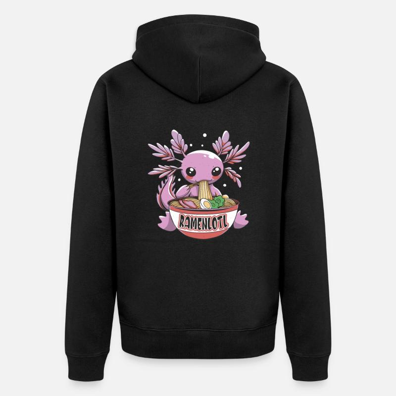 Offrez-vous le délice avec - Veste à capuche bio Premium Unisexe - noir