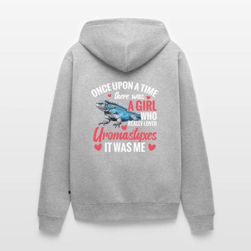 Es War Einmal Ein Mädchen, Das Wirklich Liebte Unisex Premium Bio Zip Hoodie