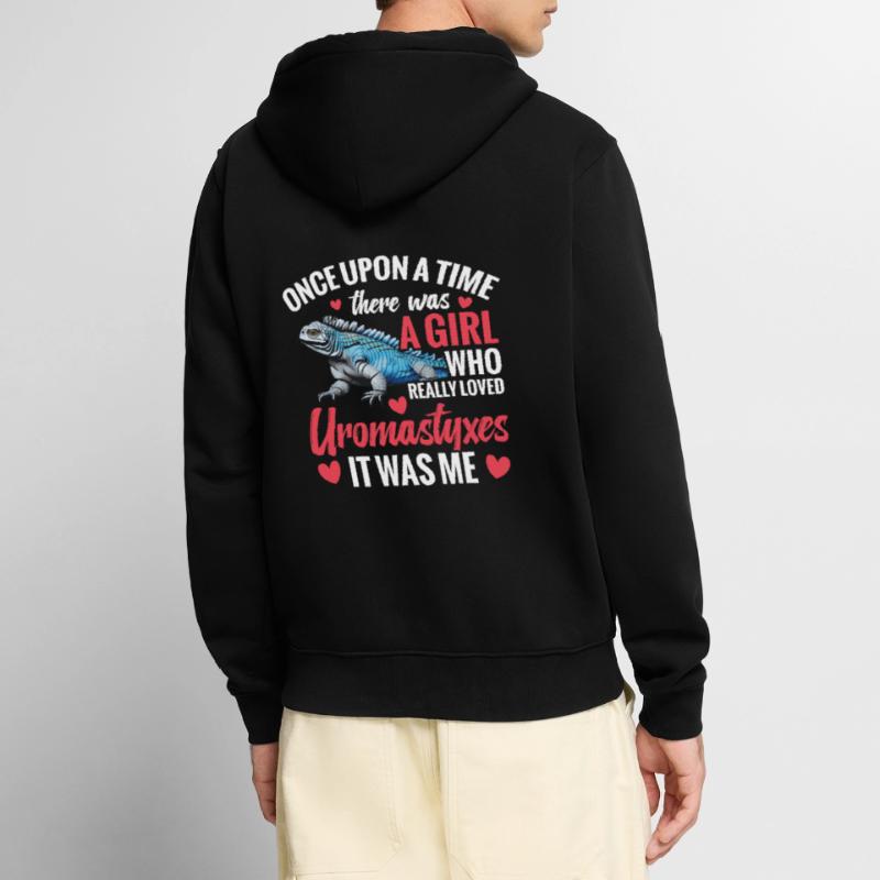 Es War Einmal Ein Mädchen, Das Wirklich Liebte Unisex Premium Bio Zip Hoodie