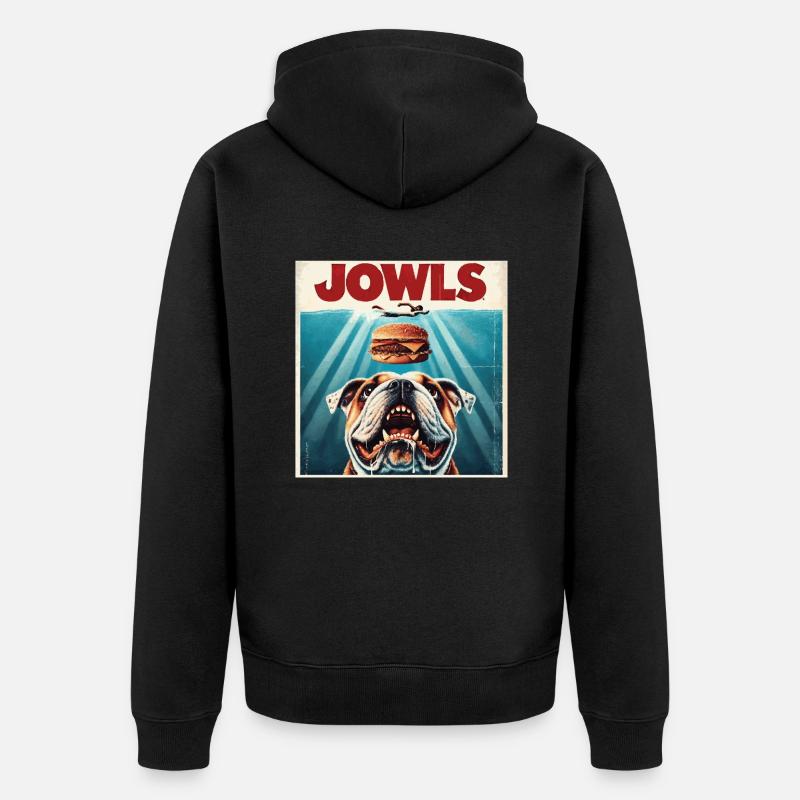 Drôles et - Veste à capuche bio Premium Unisexe - noir