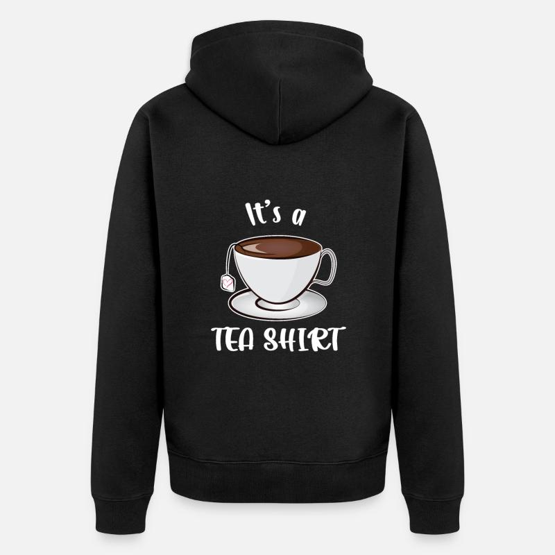 C’est un t-shirt - Veste à capuche bio Premium Unisexe - noir