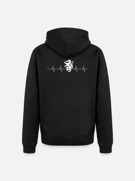 Ekg Steiermark - Unisex Premium Organic Zip Hoodie - black