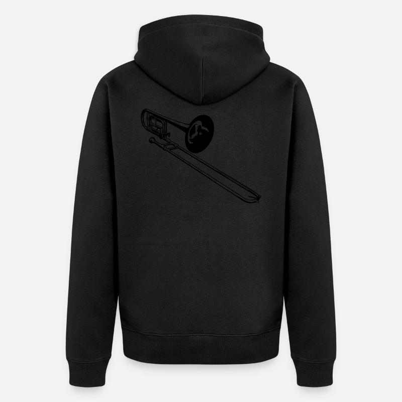 Trombone - Veste à capuche bio Premium Unisexe - undefined