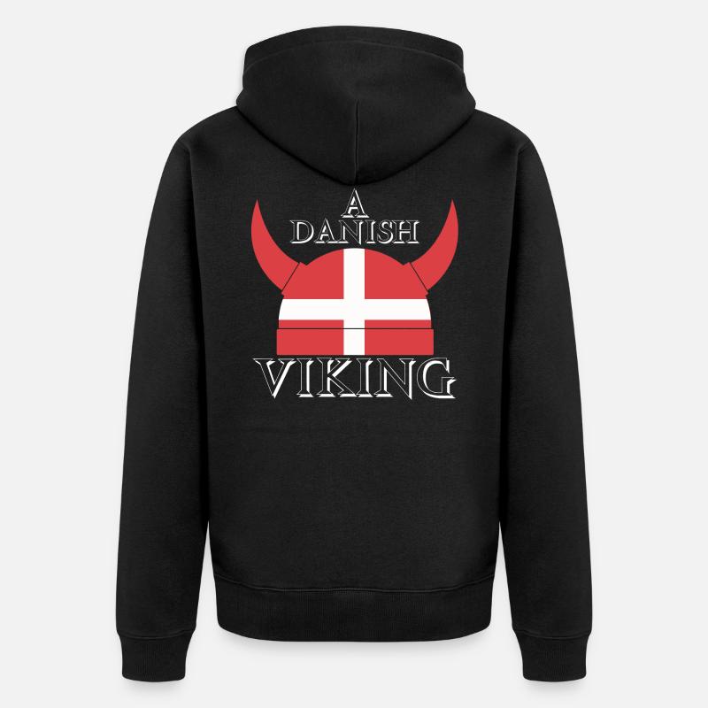 viking - Veste à capuche bio Premium Unisexe - noir