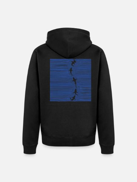 Shark family - Unisex Premium Organic Zip Hoodie -