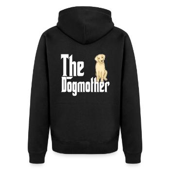 Golden Retriever Dog Mom Dogmother Dogs Mommy - Veste à capuche bio Premium Unisexe - noir - Dos - Nico (187cm)