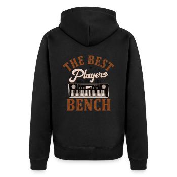 Les meilleurs joueurs Pianiste Pianiste - Veste à capuche bio Premium Unisexe - noir - Dos - Nico (187cm)