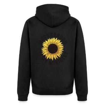 La maternité est mon ministère - Veste à capuche bio Premium Unisexe - noir - Dos - Nico (187cm)