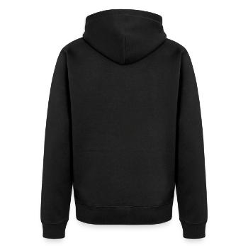 Aerialist Aerial Ring Lyra Air Ring - Unisex Premium Organic Zip Hoodie - black - Back - Nico (187cm)