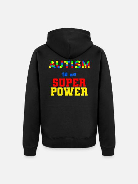Autism - Ekologisk premiumluvjack unisex - svart