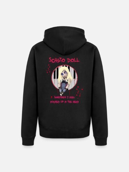 Hella de LORDI - Veste à capuche bio Premium Unisexe - noir