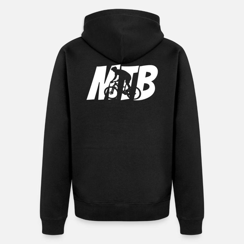 VTT VTT - Veste à capuche bio Premium Unisexe - noir