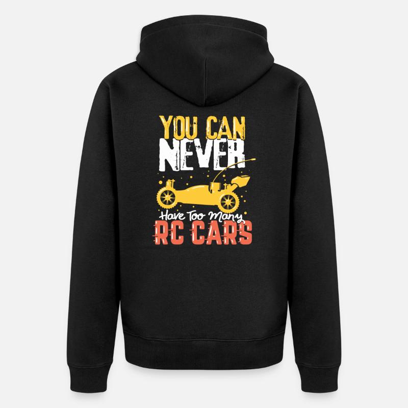 Voiture télécommandée cadeau voiture RC - Veste à capuche bio Premium Unisexe - noir