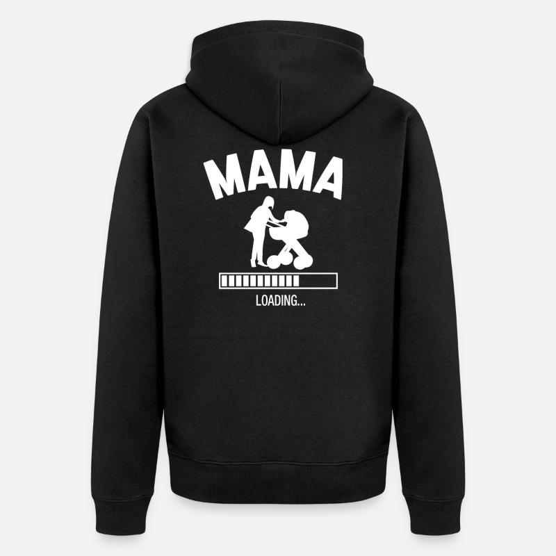 Future maman - Veste à capuche bio Premium Unisexe - noir