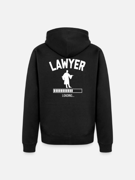 Future Lawyer - Unisex Premium Organic Zip Hoodie - black
