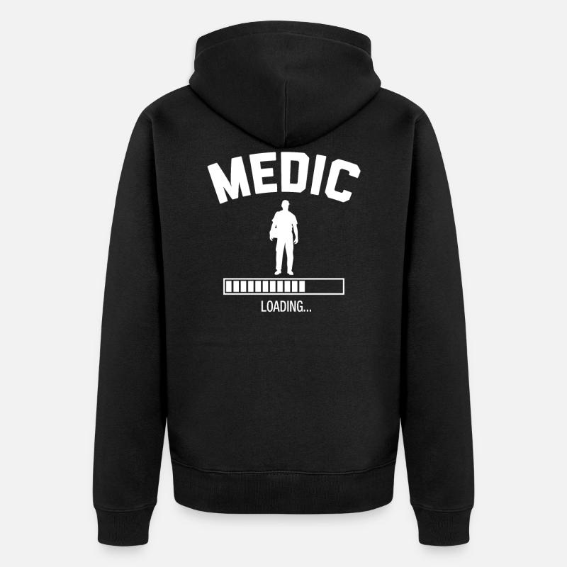 Future Medic - Veste à capuche bio Premium Unisexe - noir
