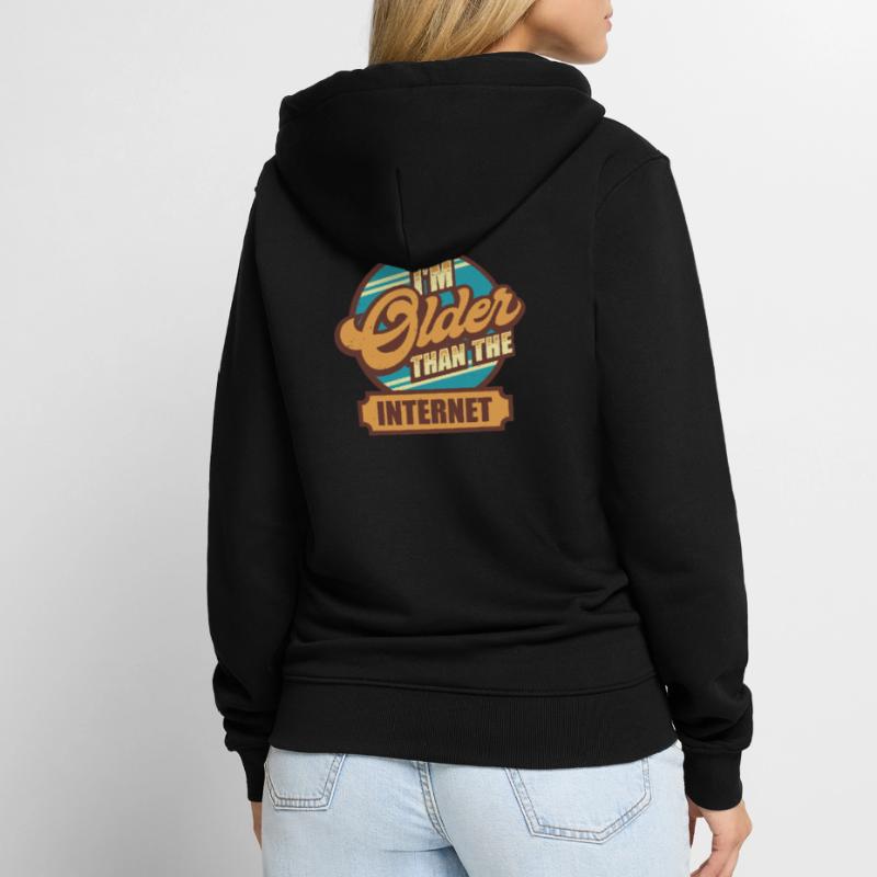 Funny Software Engineer Programmer Gift Unisex Premium Organic Zip Hoodie