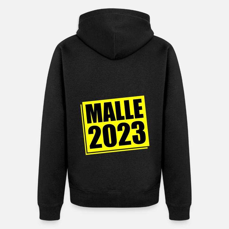 Malle 2023 Majorque - Veste à capuche bio Premium Unisexe - noir