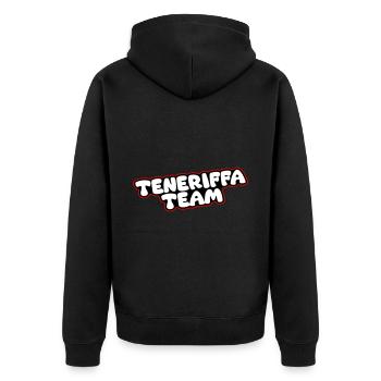 L’équipe de Tenerife - Veste à capuche bio Premium Unisexe - noir - Dos - Nico (187cm)