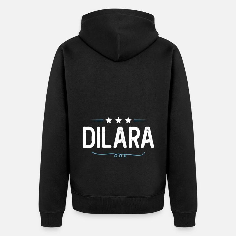 Daniel - Veste à capuche bio Premium Unisexe - noir