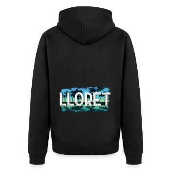Lloret De Mar - Veste à capuche bio Premium Unisexe - noir - Dos - Nico (187cm)