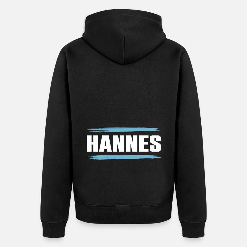 Jennifer - Veste à capuche bio Premium Unisexe - noir