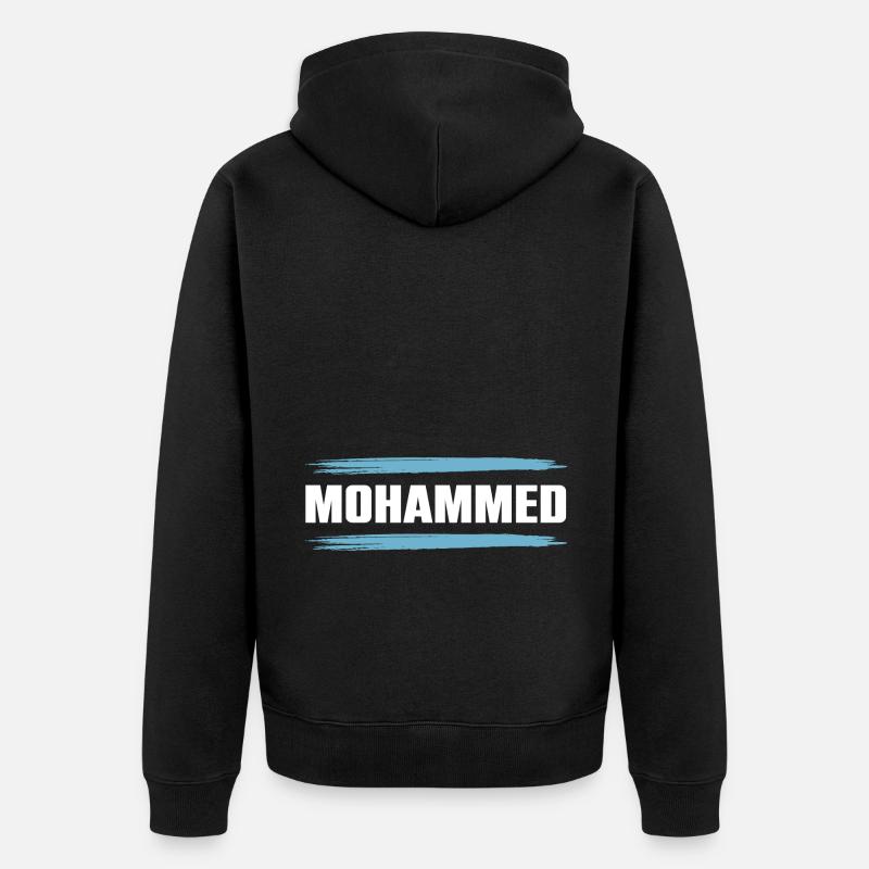 Mahomet - Veste à capuche bio Premium Unisexe - noir