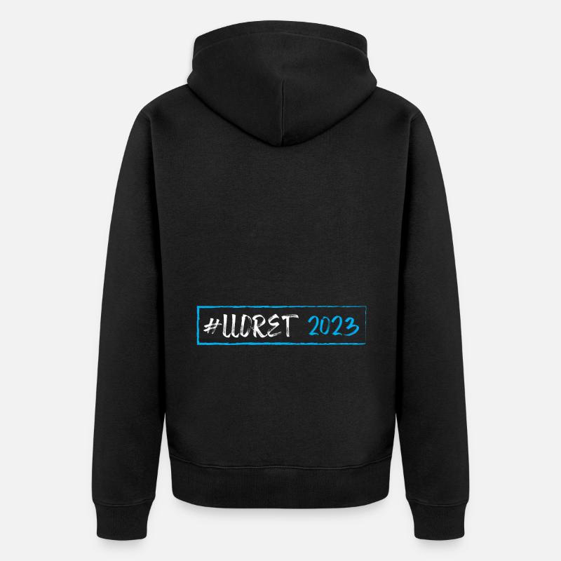 Lloret de Mar 2023 - Veste à capuche bio Premium Unisexe - noir