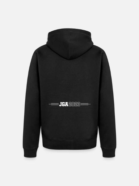Jga 2023 Junggesellenabschied - Unisex Premium Bio Zip Hoodie - Schwarz