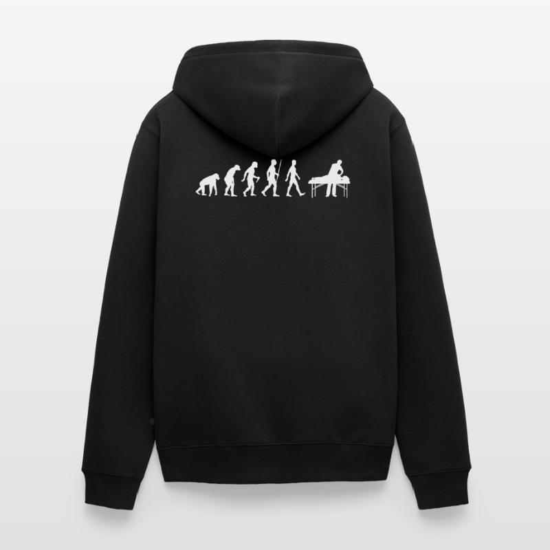 Physiotherapeut Physio Evolution Unisex Premium Bio Zip Hoodie