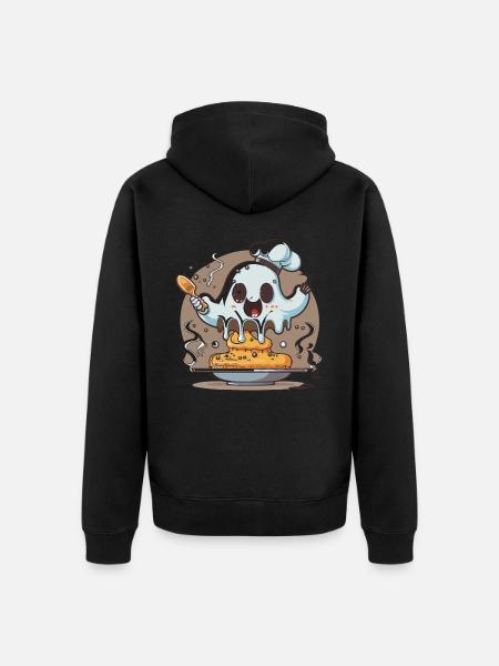 Spooky Sweets - Unisex Premium Organic Zip Hoodie - black