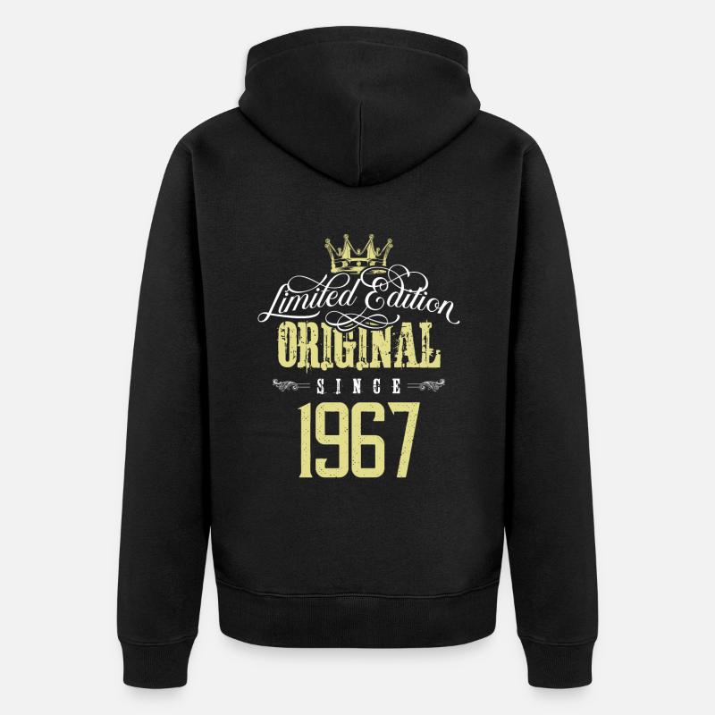 Édition limitée 1967 - Veste à capuche bio Premium Unisexe - noir