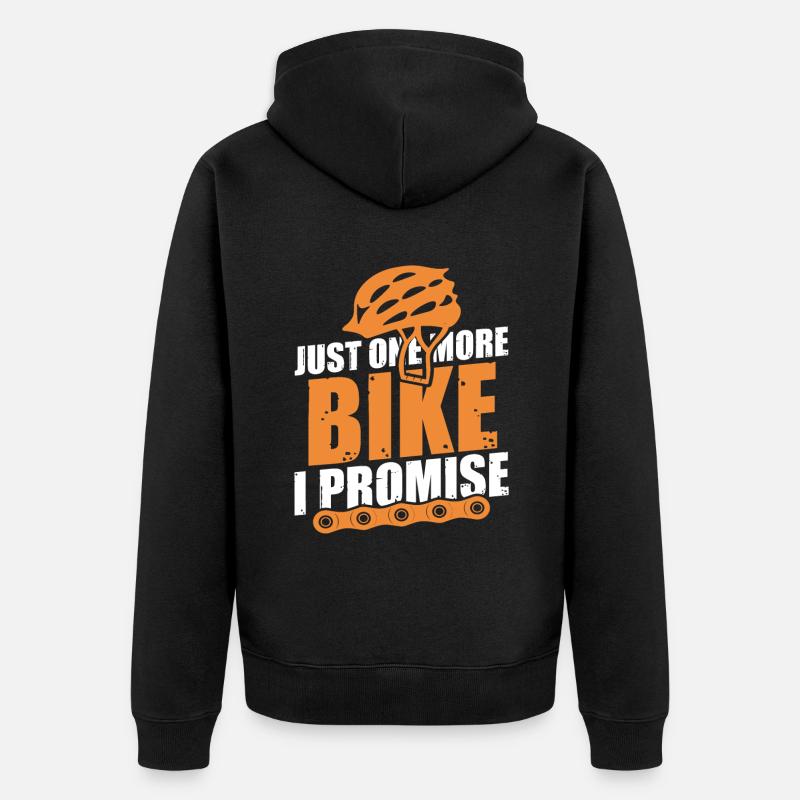vélo vélo - Veste à capuche bio Premium Unisexe - noir