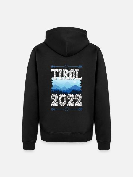 Tyrol 2022 - Unisex Premium Organic Zip Hoodie - black