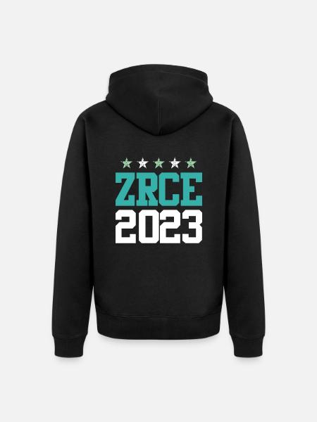 Zrce 2023 - Unisex Premium Organic Zip Hoodie - black