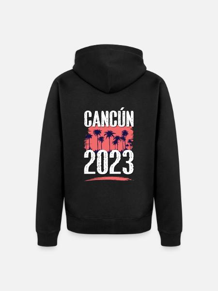 Cancun 2023 - Unisex Premium Organic Zip Hoodie - black