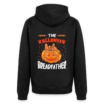 Boulanger Halloween Cadeaux Confiseur - Veste à capuche bio Premium Unisexe - noir - Dos - Nico (187cm)