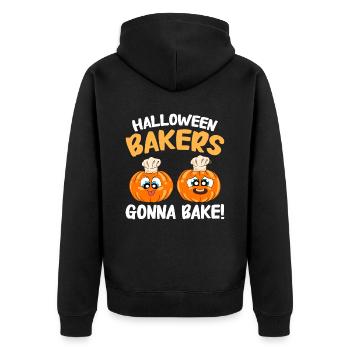 Boulanger Halloween Cadeaux Confiseur - Veste à capuche bio Premium Unisexe - noir - Dos - Nico (187cm)