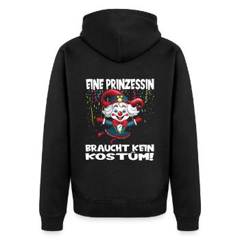 Costume de carnaval Carnaval Carnaval - Veste à capuche bio Premium Unisexe - noir - Dos - Nico (187cm)