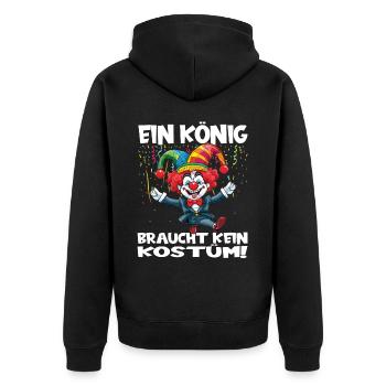Costume de carnaval Carnaval Carnaval - Veste à capuche bio Premium Unisexe - noir - Dos - Nico (187cm)