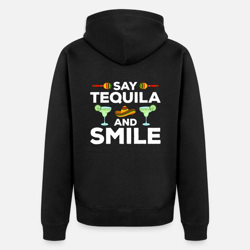 Cinco de Mayo - Veste à capuche bio Premium Unisexe - noir